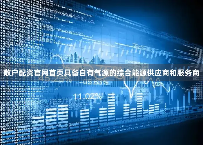 散户配资官网首页具备自有气源的综合能源供应商和服务商